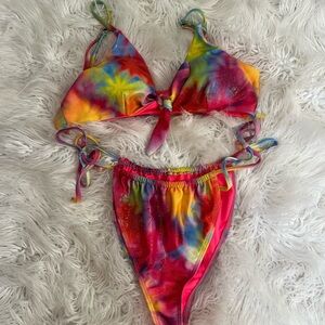 Dippin' Daisy's Tie-Dye Bikini Set